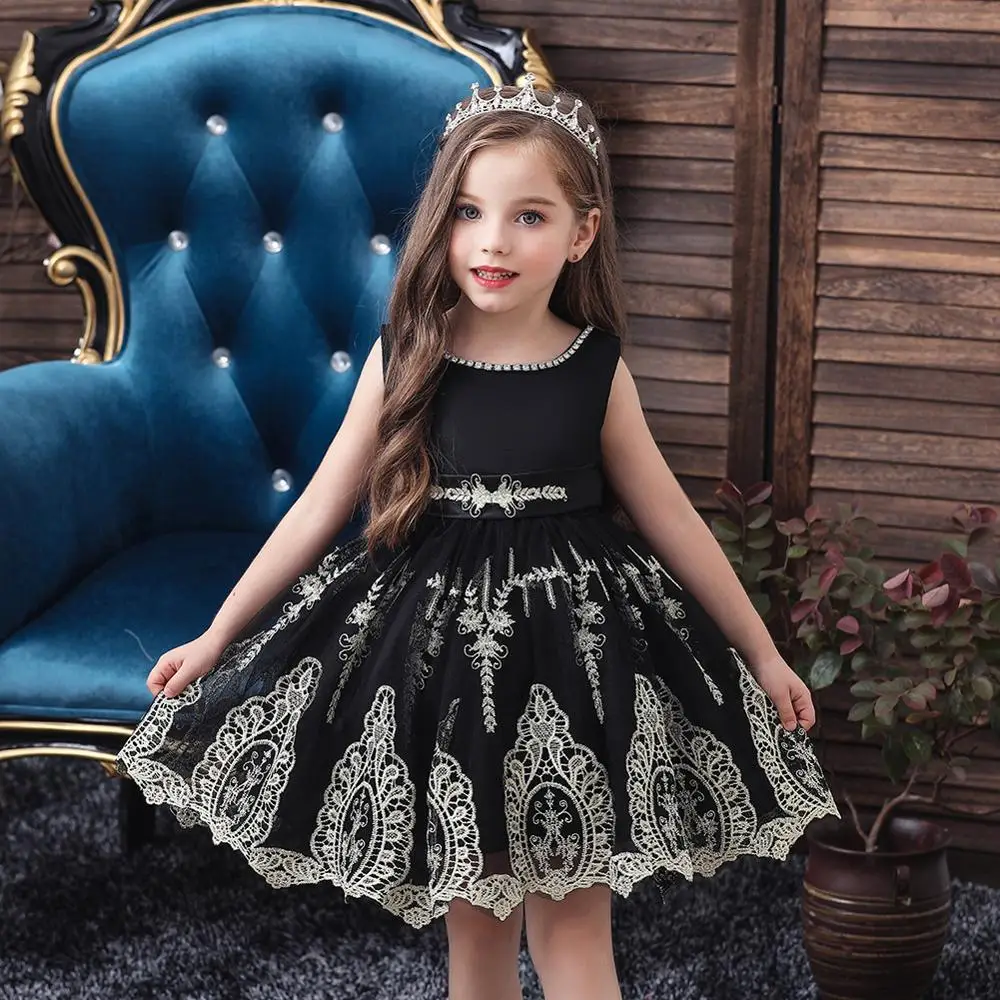 Children's dress gold silk embroidery princess piano performance flower kids girl party dress A425, Can follow customers' requirements
Children's dress gold silk embroidery princess piano performance flower kids girl party dress A425, Can follow customers' requirements