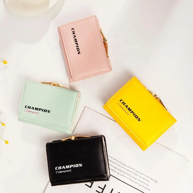 Wholesale New Design Latest Pu Leather Short Wallet For Women Fashion Purse, Customized color
Wholesale New Design Latest Pu Leather Short Wallet For Women Fashion Purse, Customized color