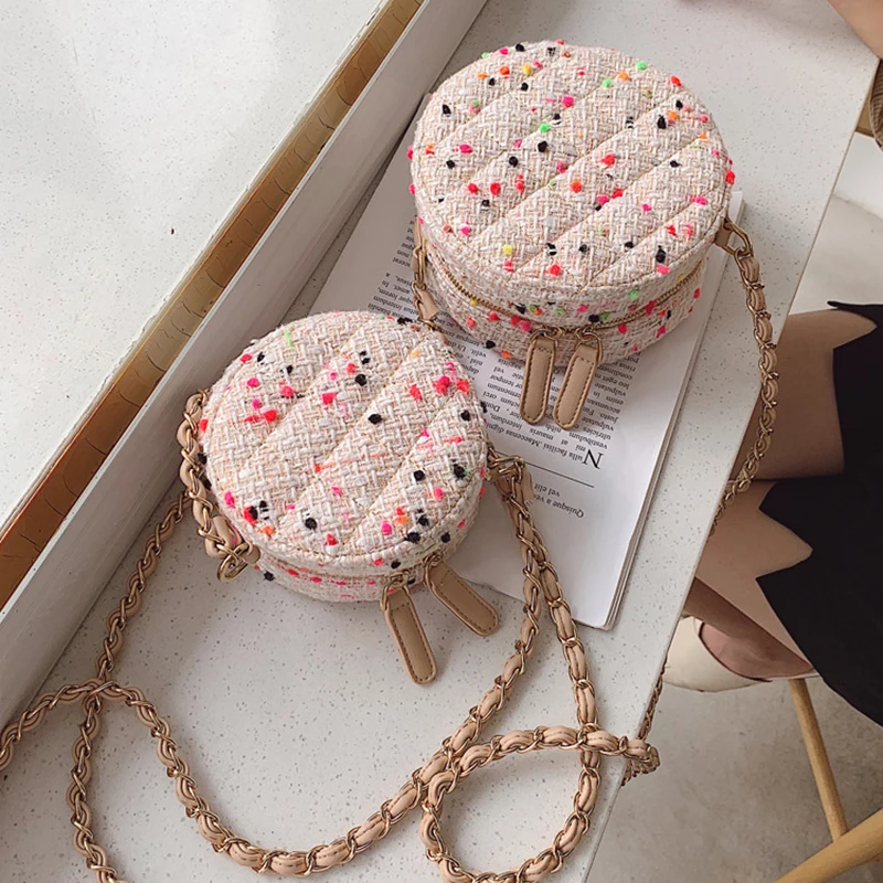 American Hot Small Woolen Handbags for Women 2021 New Diamond Pattern Designer Bag All-match Mini Chain Shoulder Round Purses, Picture
American Hot Small Woolen Handbags for Women 2021 New Diamond Pattern Designer Bag All-match Mini Chain Shoulder Round Purses, Picture