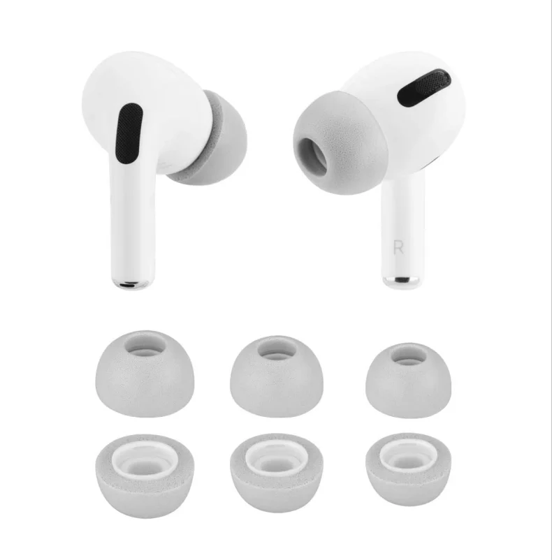 1 Pair 2020 New Arrival Soft Silicone Earplug Earbuds Cover Replacement Comfort Memory Foam Earpad Tips, Black,grey
1 Pair 2020 New Arrival Soft Silicone Earplug Earbuds Cover Replacement Comfort Memory Foam Earpad Tips, Black,grey