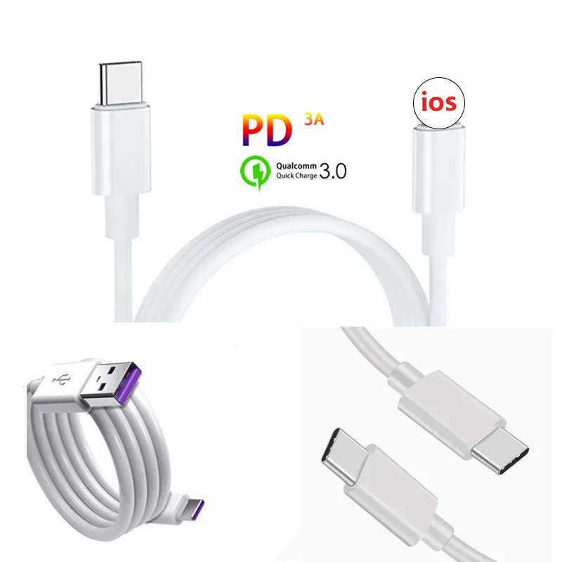 18W PD Type C Charging Cable to Type C QC3.0 Fast Charger Data Cable USB-C Wire Cord Mobile Phone Accessories
18W PD Type C Charging Cable to Type C QC3.0 Fast Charger Data Cable USB-C Wire Cord Mobile Phone Accessories