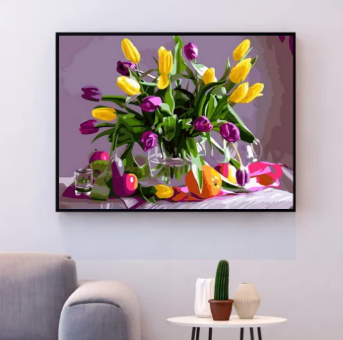 HUACAN Coloring By Number Flower In Vase Drawing On Canvas HandPainted Painting Art Gift DIY Pictures By Number Kits Home Decor
HUACAN Coloring By Number Flower In Vase Drawing On Canvas HandPainted Painting Art Gift DIY Pictures By Number Kits Home Decor