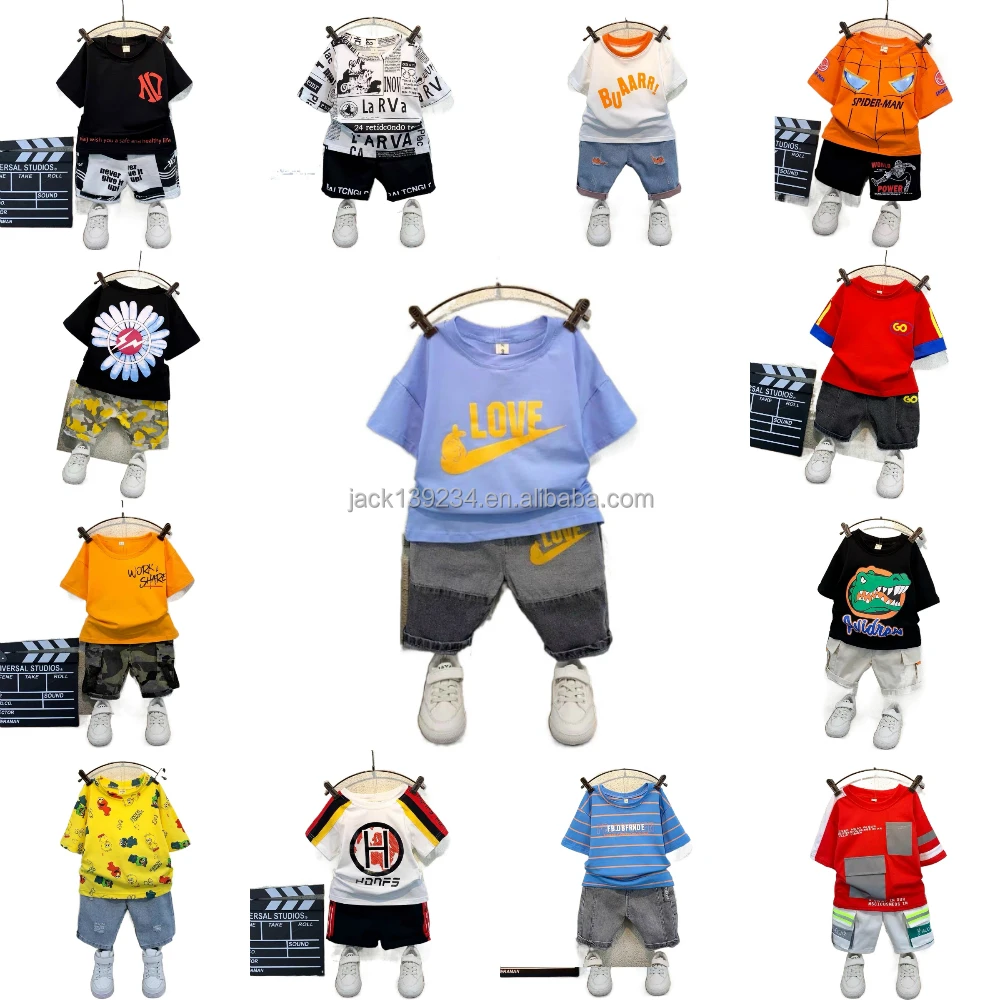 High quality Hot selling stylish Children Short Sleeve Custom Printing t shirts for boys suit
High quality Hot selling stylish Children Short Sleeve Custom Printing t shirts for boys suit