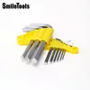 Smiletools L Type Non Magnetic 5/32 Allen Key Impact Sockets Set of 10 Pieces