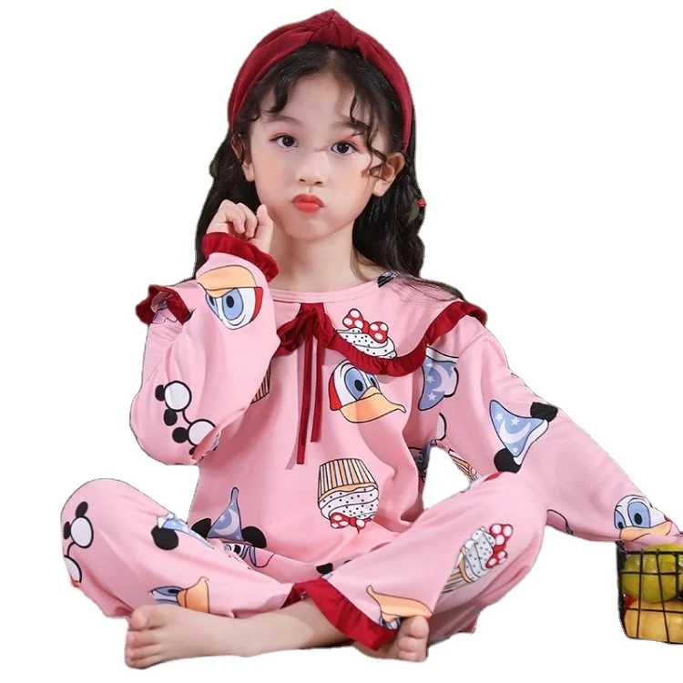M1142 Autumn Kids Long Sleeve Sleepwear Night Wear Cartoon Girls Pajama Sets, Picture shows
M1142 Autumn Kids Long Sleeve Sleepwear Night Wear Cartoon Girls Pajama Sets, Picture shows