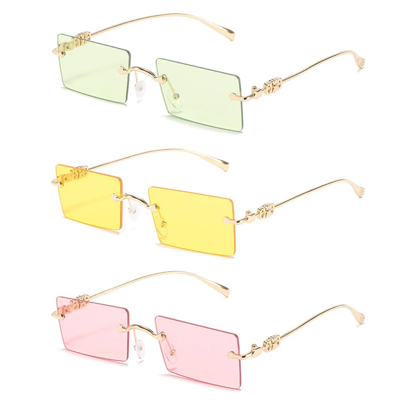 WIIPU Fashion Square Rimless Sunglasses Women Metal Frame Ocean Piece Sun Glasses 2021
WIIPU Fashion Square Rimless Sunglasses Women Metal Frame Ocean Piece Sun Glasses 2021