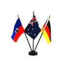 Promotional Custom Printing National Table Flag Standing