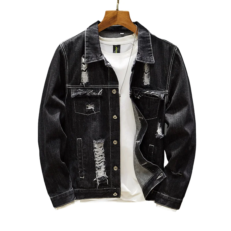 Wholesale Casual Jacket Jeans Washed Custom Mens Denim Ripped Embroidered Jackets for men
Wholesale Casual Jacket Jeans Washed Custom Mens Denim Ripped Embroidered Jackets for men