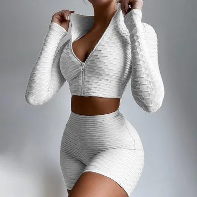 High stretch jacquard peach buttock fitness high waist lift buttock fast dry sports pants tight stretch yoga suit
High stretch jacquard peach buttock fitness high waist lift buttock fast dry sports pants tight stretch yoga suit