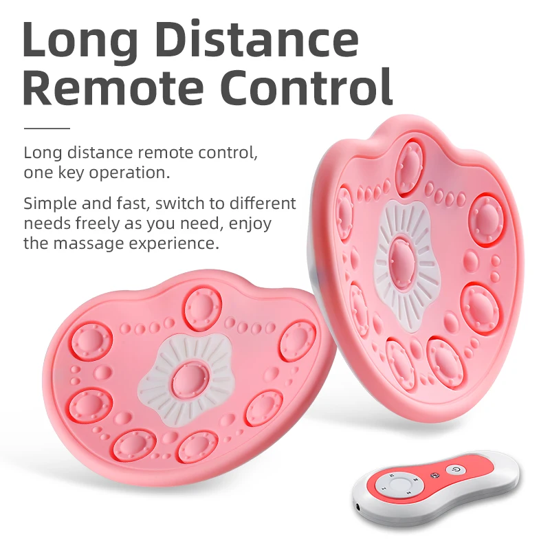 2021 New Product Chest Massager Breast Lift Enhancer Device Smart Wireless Remote Control Electric Breast Massager, White/pink
2021 New Product Chest Massager Breast Lift Enhancer Device Smart Wireless Remote Control Electric Breast Massager, White/pink