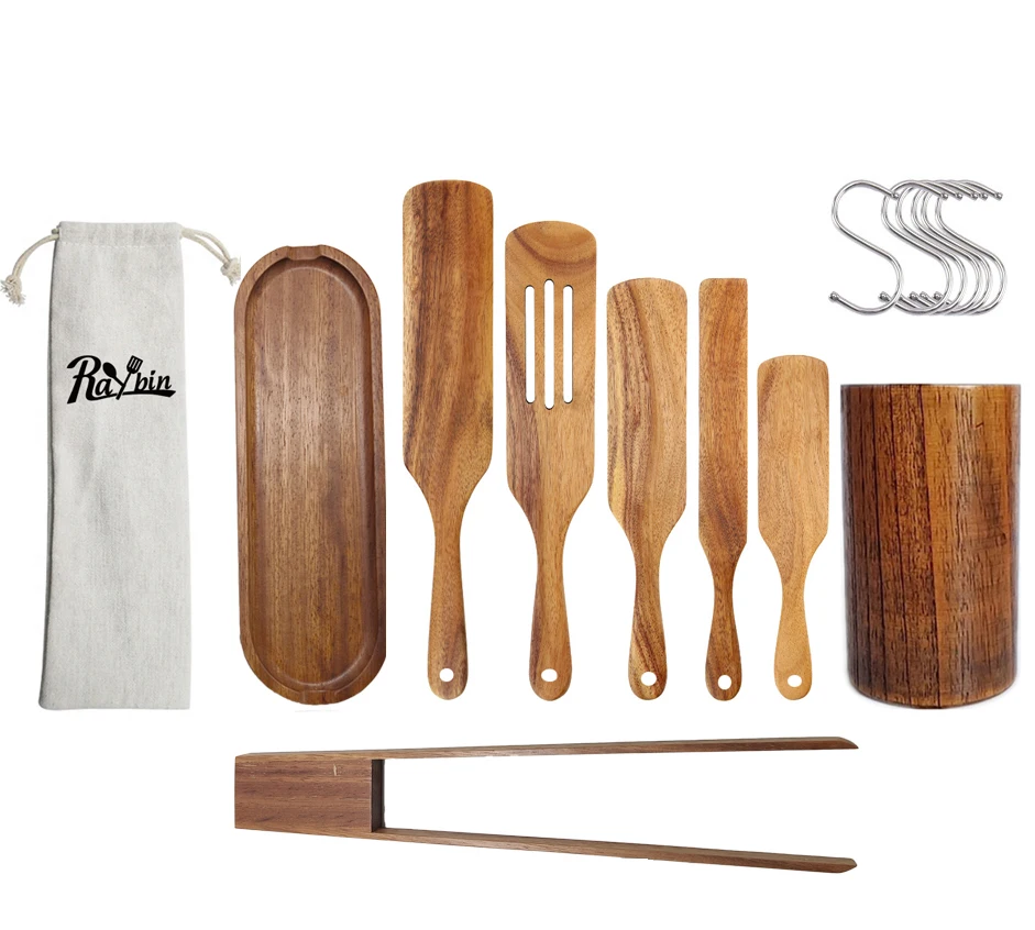 Custom stocked wood wooden spurtles set teak wood spurtle kitchen utensils for cooking
Custom stocked wood wooden spurtles set teak wood spurtle kitchen utensils for cooking