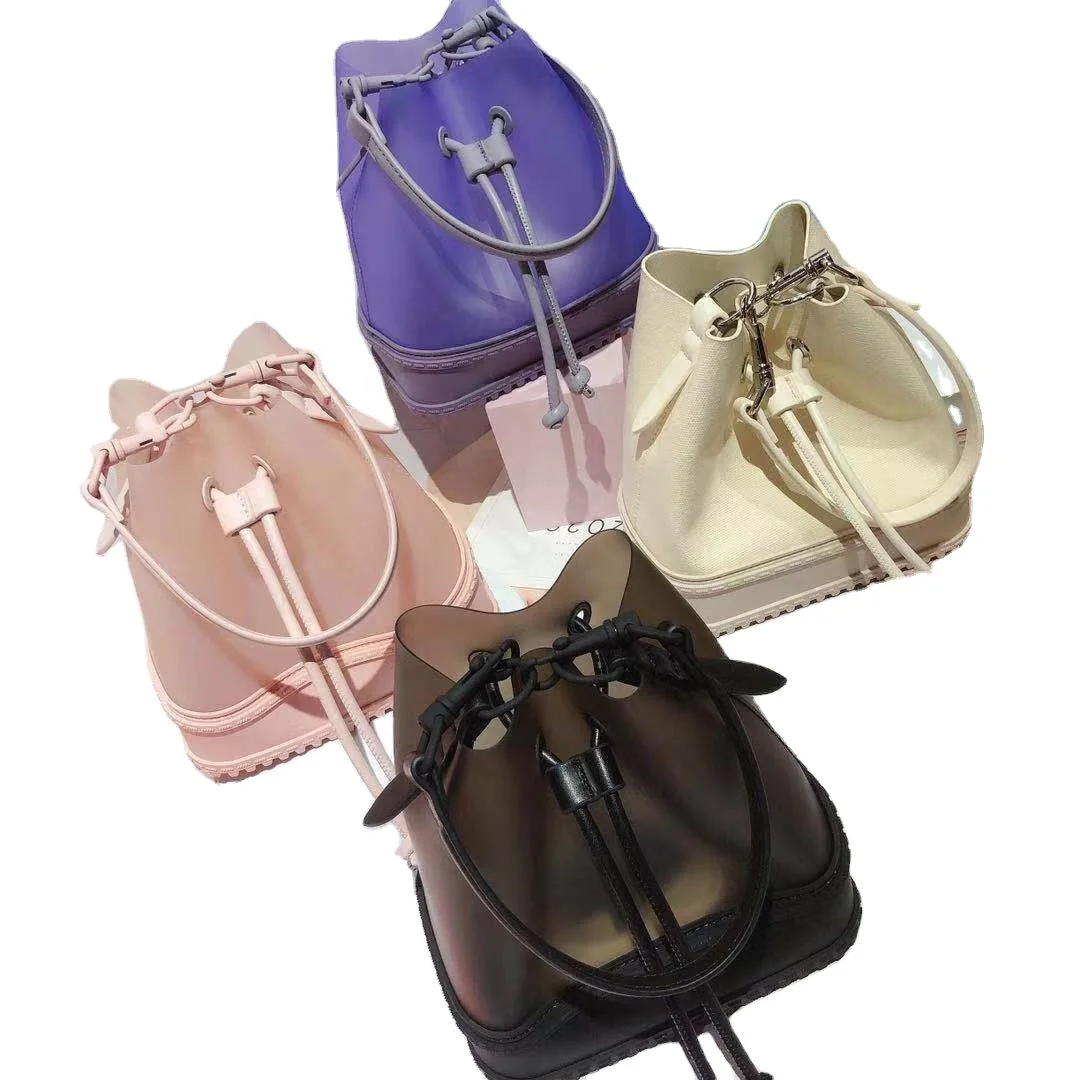 Korean Fashion Jelly Drawstring Shoulder Cross Body Bags Pvc Transparent Bucket Bag
Korean Fashion Jelly Drawstring Shoulder Cross Body Bags Pvc Transparent Bucket Bag