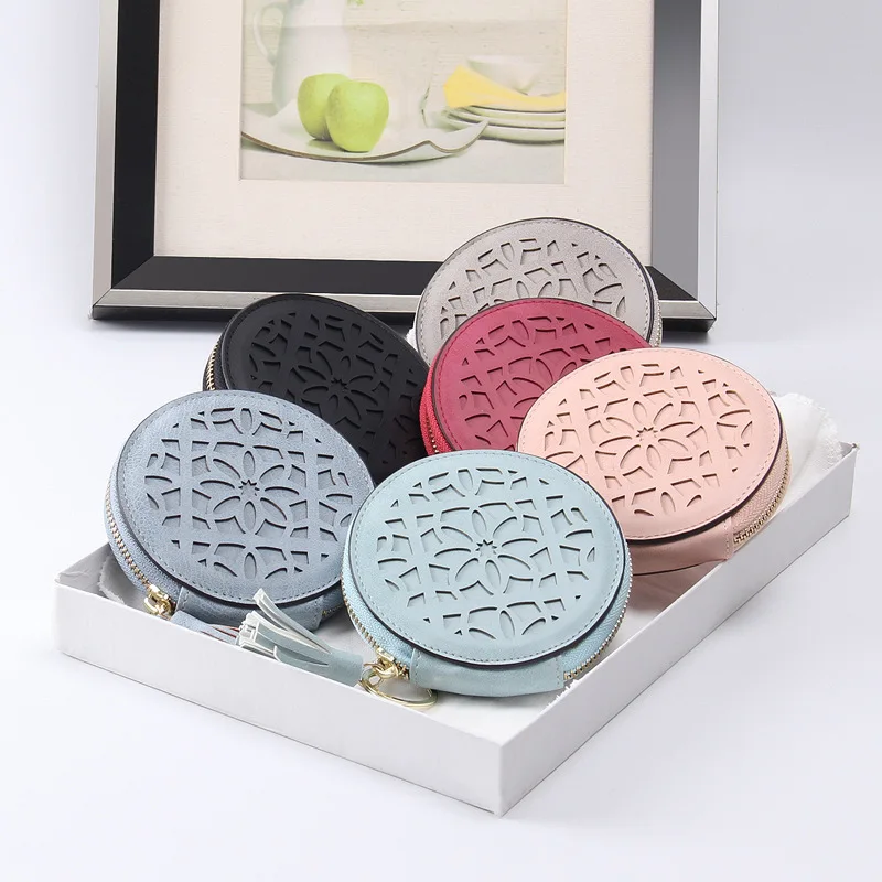 Creative Design Fashion Mini Handbag PU Leather Lady Purse Small Round Coin Purse With Zipper
Creative Design Fashion Mini Handbag PU Leather Lady Purse Small Round Coin Purse With Zipper