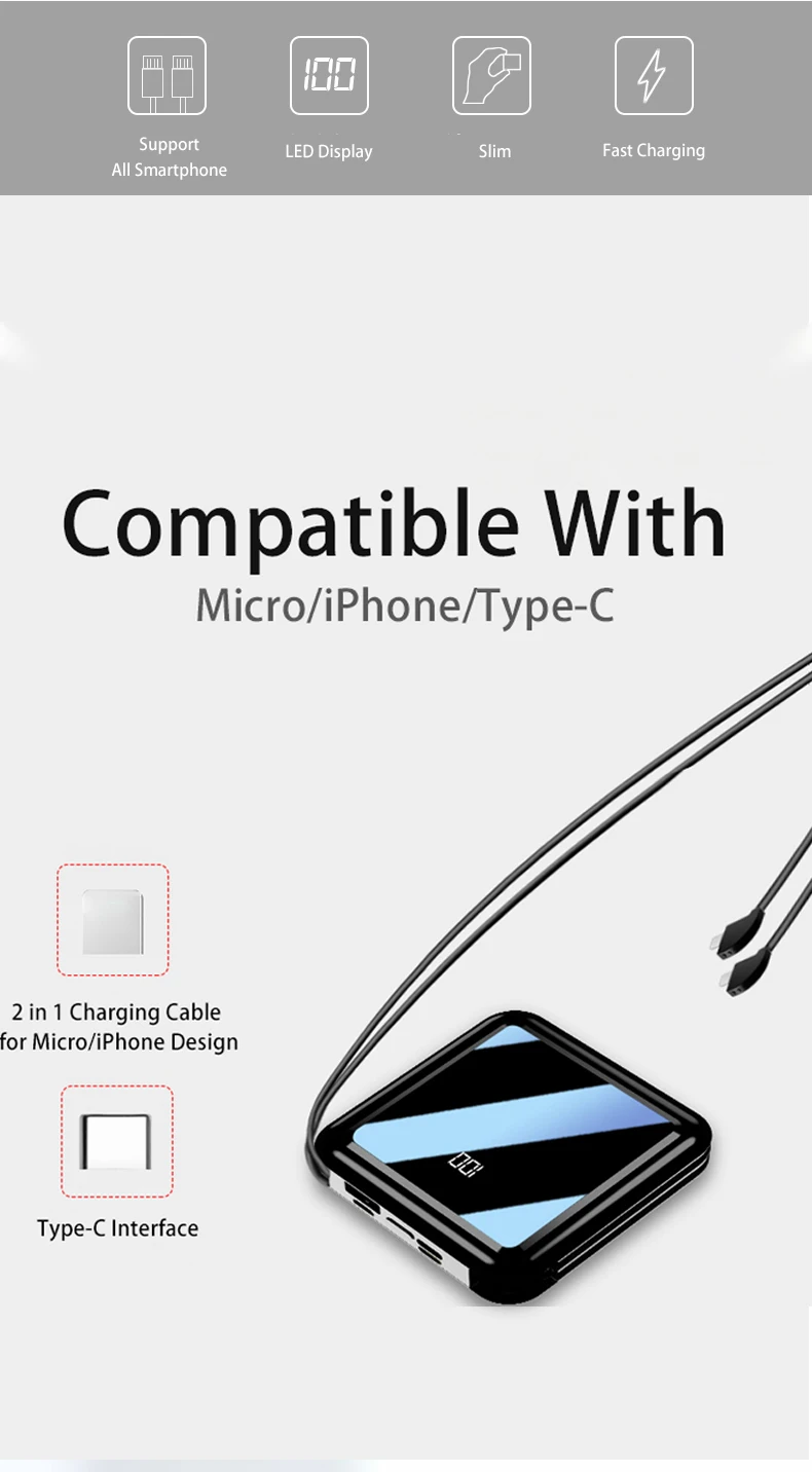 slim power banks credit card powerbank,universal power bank for mobile phone - ANKUX.COM