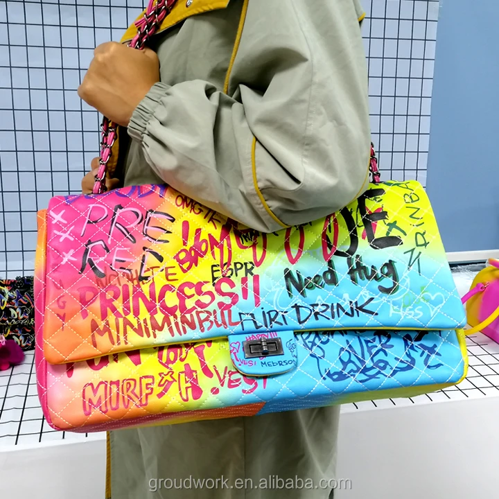 GW Color printing fashion handbag satchel bag wholesale and retailj PU bag Leather bag, Colorful
GW Color printing fashion handbag satchel bag wholesale and retailj PU bag Leather bag, Colorful