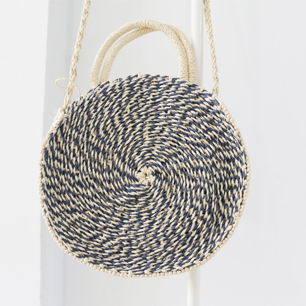 2021 fashion women bags straw beach round woven beach bag purse paper string weave Summer take holiday Shoulder handbags
2021 fashion women bags straw beach round woven beach bag purse paper string weave Summer take holiday Shoulder handbags