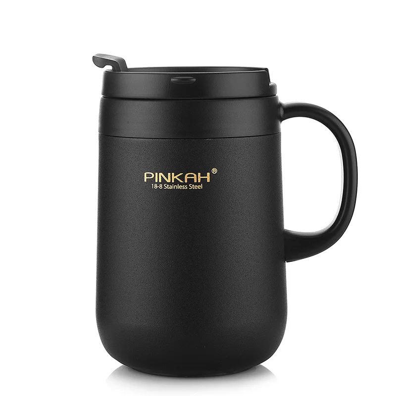 PINKAH 17oz 18/8 stainless steel double wall vacuum tumbler cup custom matte black powder coating travel mug for home, Customized color
PINKAH 17oz 18/8 stainless steel double wall vacuum tumbler cup custom matte black powder coating travel mug for home, Customized color