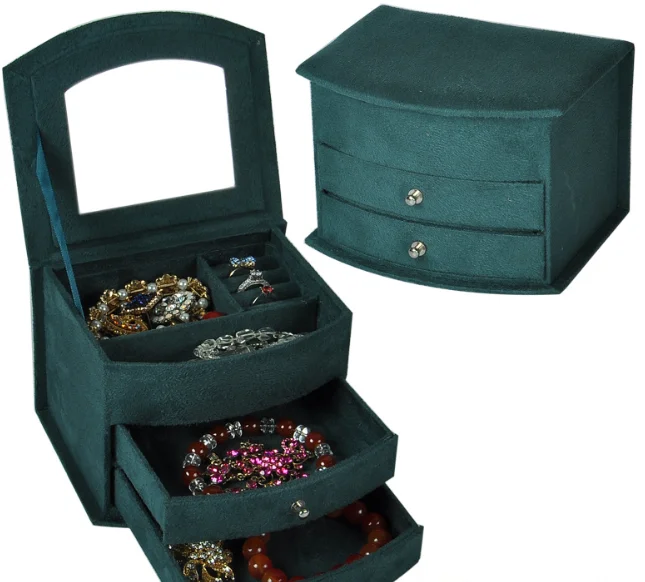 Wholesale Large Purple Leather Three Layers Jewelry Case Jewelry Box Organizer with Mirror
Wholesale Large Purple Leather Three Layers Jewelry Case Jewelry Box Organizer with Mirror