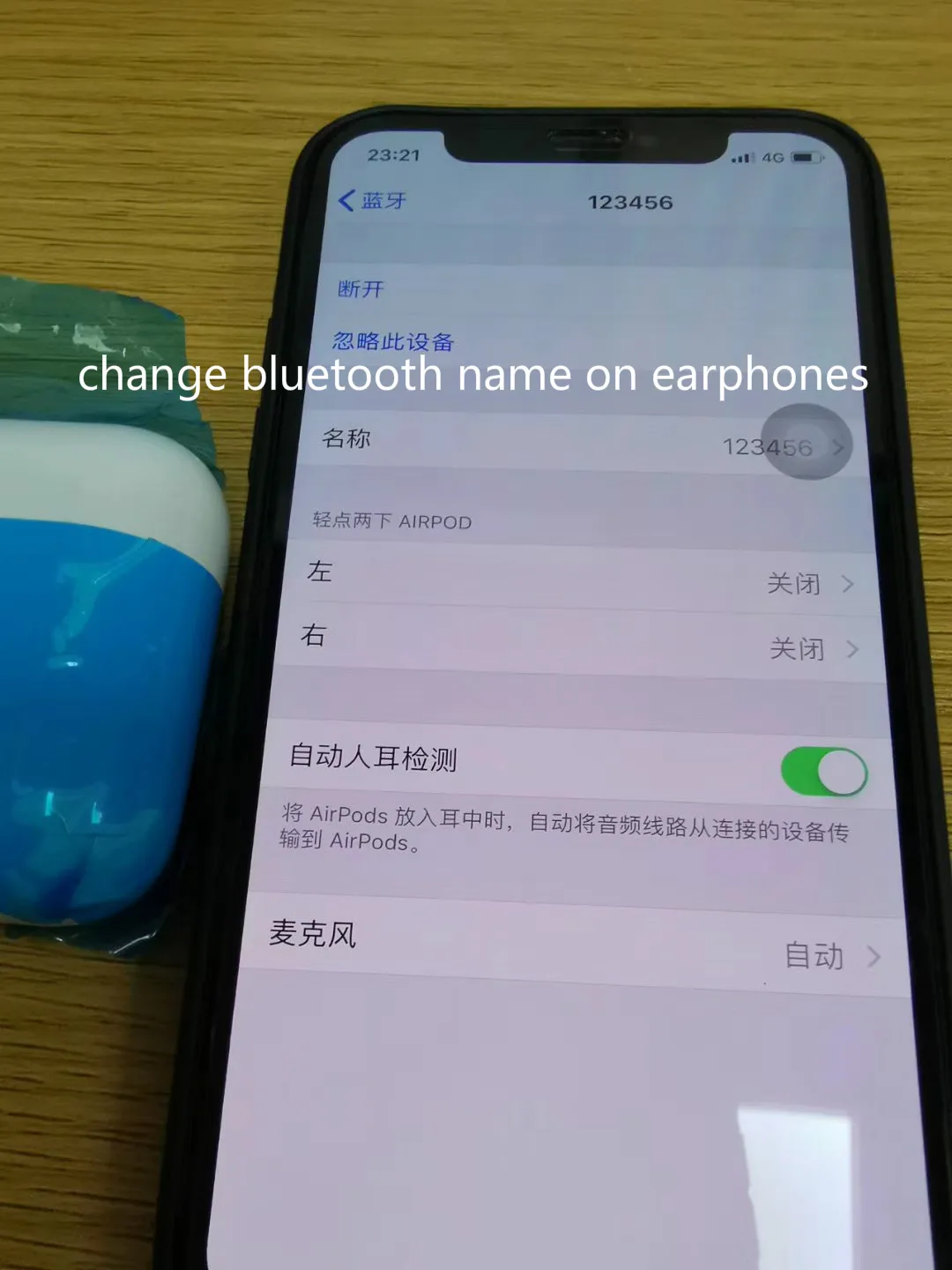 TWS Apods 2 Wireless Earphones Positioning Name Change Bluetooth Headphone Smart Sensor Wireless Charging Headset Eabuds - ANKUX.COM