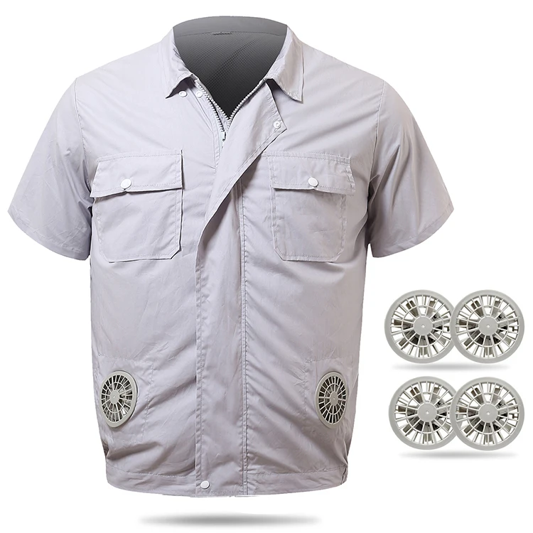 Vinmori Factory 2019 New Arrival Cool Air Condition Working Clothes With Removable Fans
Vinmori Factory 2019 New Arrival Cool Air Condition Working Clothes With Removable Fans