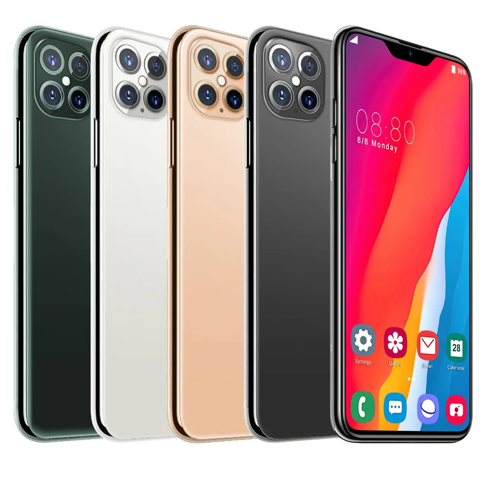 Cheap portable large screen fashion 12pro Cross-border hot spot goods 6.5Inch Water drop large screen Android smart phone
Cheap portable large screen fashion 12pro Cross-border hot spot goods 6.5Inch Water drop large screen Android smart phone