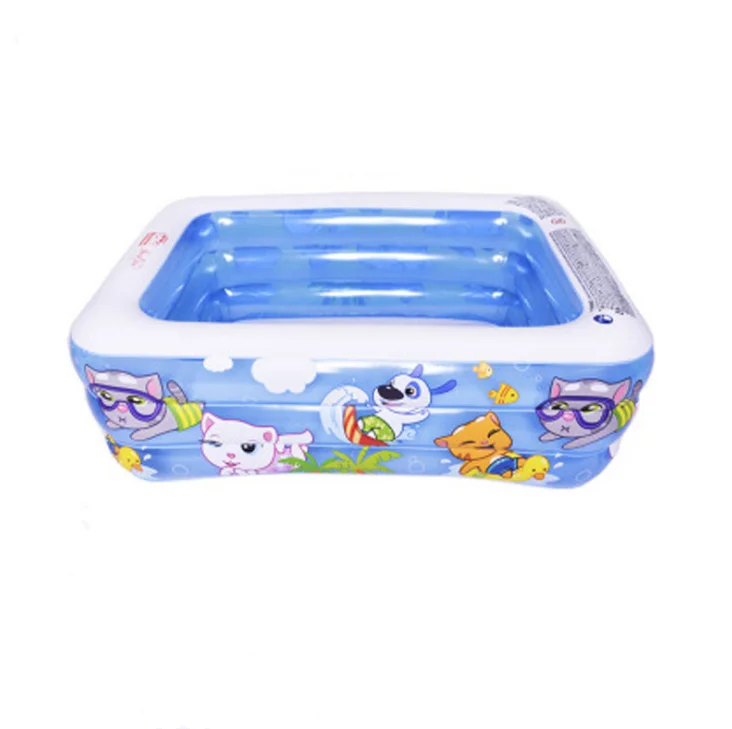 Summer Thicken Rectangular PVC Adjustable pools swimming outdoor family size kids inflatable swimming pool, Blue
Summer Thicken Rectangular PVC Adjustable pools swimming outdoor family size kids inflatable swimming pool, Blue