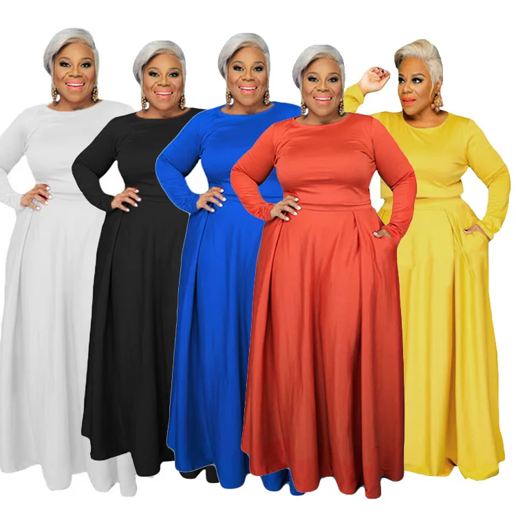 F128 Spring Women Plus Size Womens Clothing Casual 2 Piece Skirt Set Pure Color Plus Size Skirt Set Two Piece
F128 Spring Women Plus Size Womens Clothing Casual 2 Piece Skirt Set Pure Color Plus Size Skirt Set Two Piece
