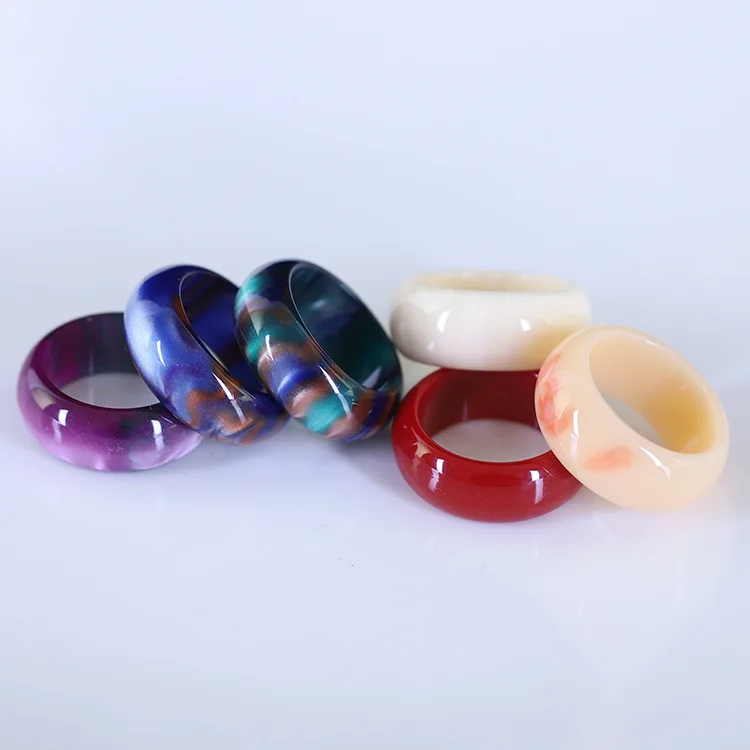 JUHU New Vintage Fashion colorful rings women Round Resin Hand Finger Rings for Men lover Jewelry Gift resin rings
JUHU New Vintage Fashion colorful rings women Round Resin Hand Finger Rings for Men lover Jewelry Gift resin rings
