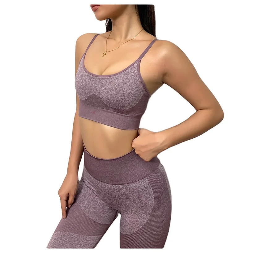 Peach buttocks seamless yogo mat high waist yogo pants set casual stretch yoga suit, Customized colors
Peach buttocks seamless yogo mat high waist yogo pants set casual stretch yoga suit, Customized colors
