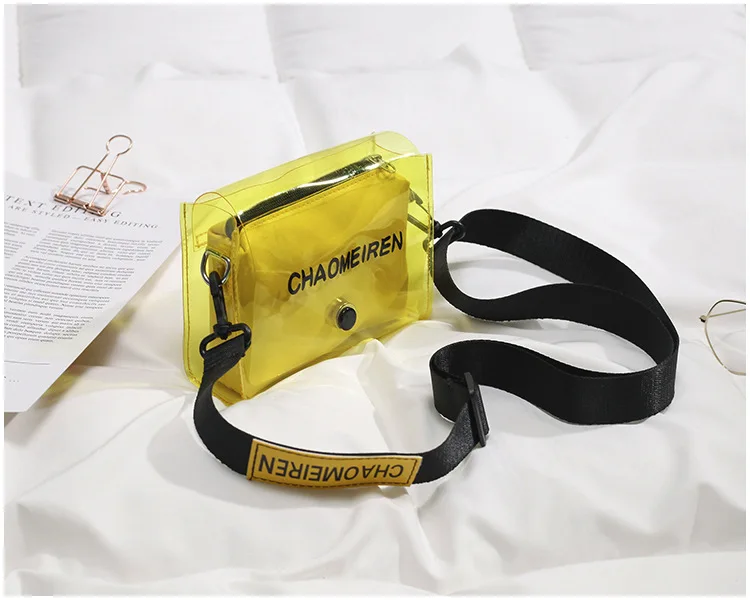 New Fashion Pvc Transparent Clear Jelly Bag Small Shoulder Bag Ladies Crossbody Bags for Women
New Fashion Pvc Transparent Clear Jelly Bag Small Shoulder Bag Ladies Crossbody Bags for Women