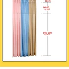 Fabric Beacuty Thickened Flame Retardant Waterproof Hospital Medical Bed Curtains