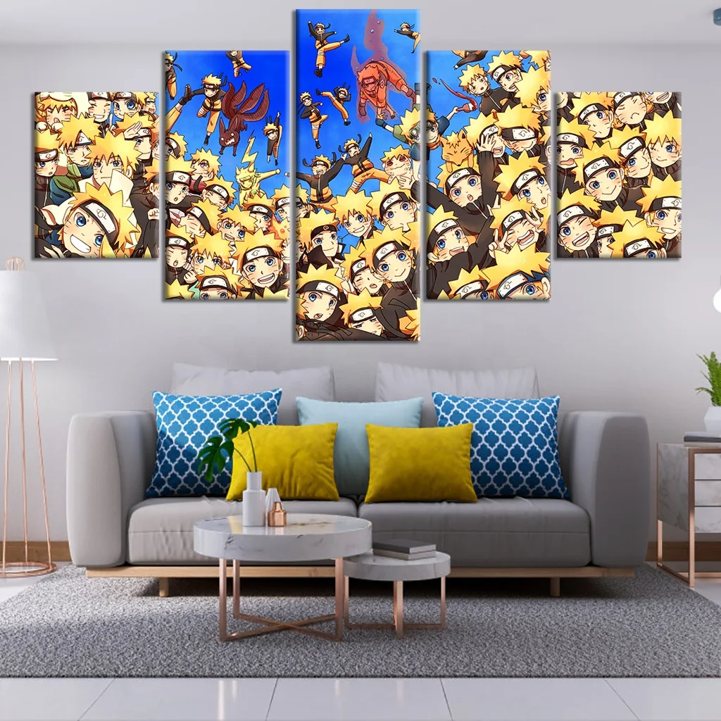 5pcs Japanese Anime Naruto Figure Poster Wall Picture Frame Popular Naruto Art Painting Anime Decor Uzumaki Naruto Oil Painting, Multiple colours
5pcs Japanese Anime Naruto Figure Poster Wall Picture Frame Popular Naruto Art Painting Anime Decor Uzumaki Naruto Oil Painting, Multiple colours