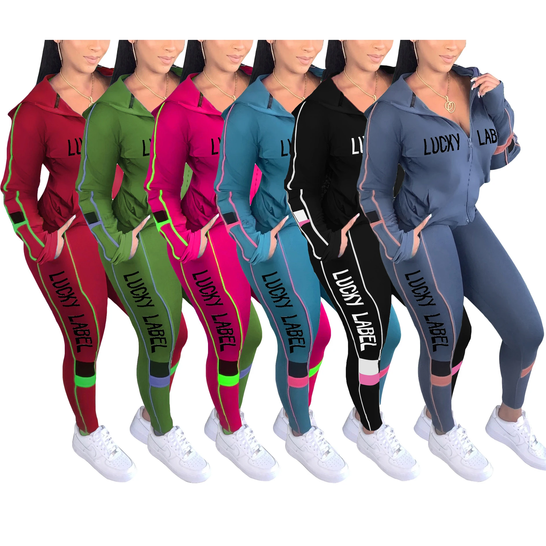 FS1662D Hot sale Fall Sweatsuit Long Sleeve Hooded Jacket and pants Two Piece Set Clothing Sports Tracksuit
FS1662D Hot sale Fall Sweatsuit Long Sleeve Hooded Jacket and pants Two Piece Set Clothing Sports Tracksuit