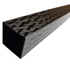 High Strength 18*18*15*1000 mm pull-winding carbon fiber square tube for robotic arms & supports