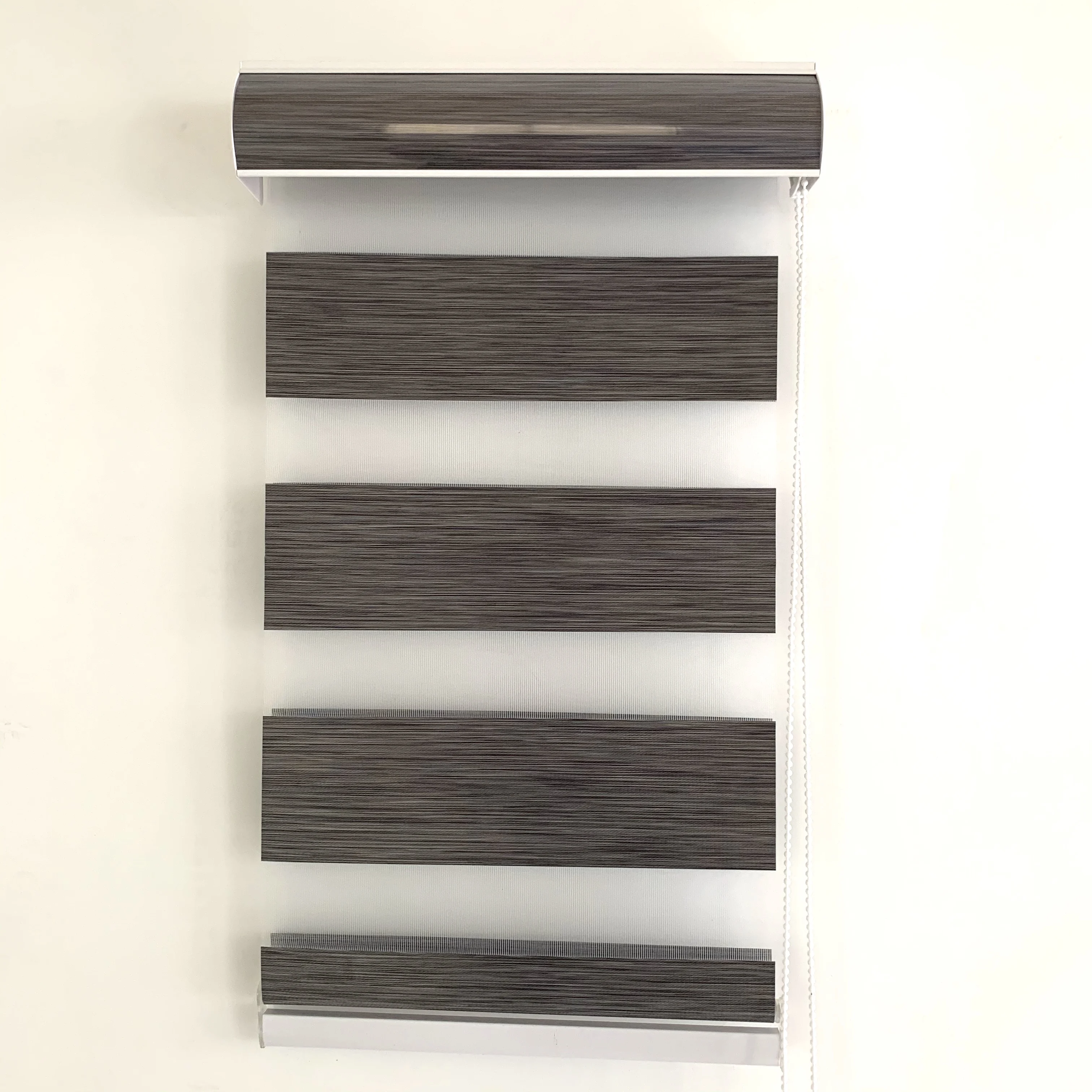 foshan kamos wholesale new indoor window blackout manual zebra blinds, Customized
foshan kamos wholesale new indoor window blackout manual zebra blinds, Customized