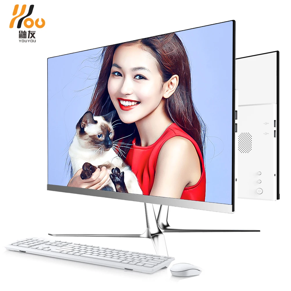 YOUYOU 19.1 inch cheap oem office school A4 7210 ram 4g hdd 320g aio desktop with wifi speaker all in one pc
YOUYOU 19.1 inch cheap oem office school A4 7210 ram 4g hdd 320g aio desktop with wifi speaker all in one pc