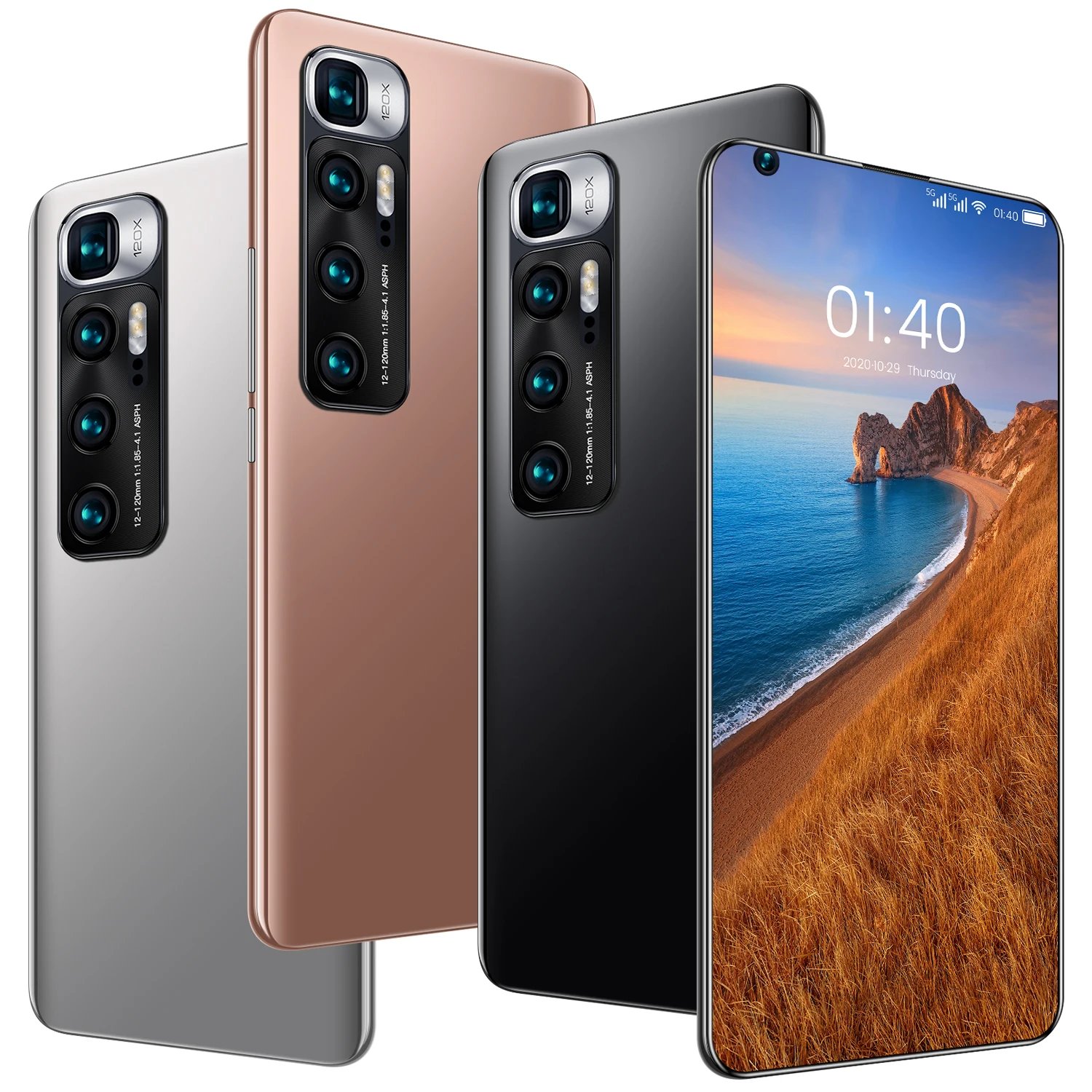 New M10 7.2 inch infinity O screen mobile phones 10 core 12+512GB Android smart phone HD camera fingerprin cell phone
New M10 7.2 inch infinity O screen mobile phones 10 core 12+512GB Android smart phone HD camera fingerprin cell phone