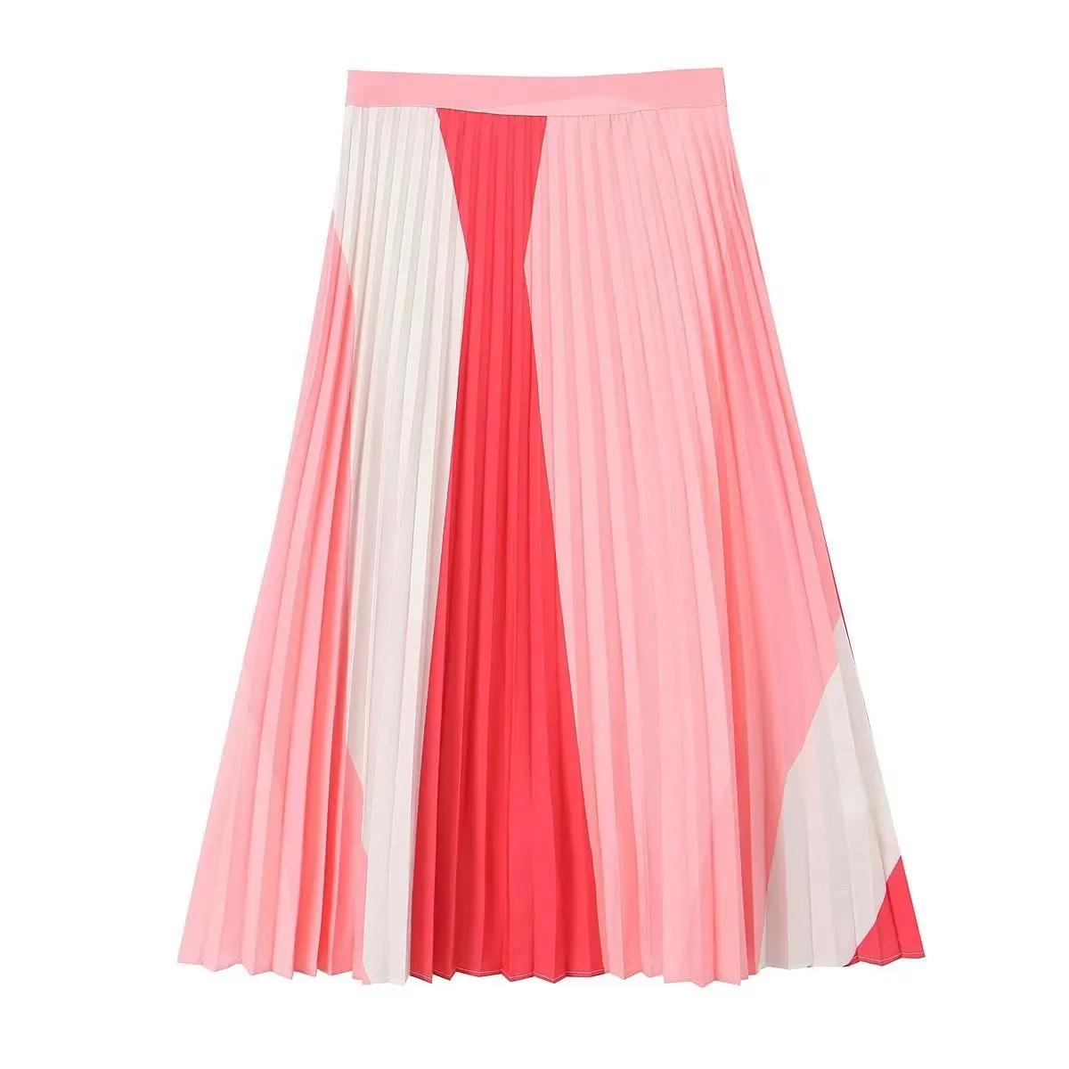 Wholesale 2023 Summer New European and American Style Colored Pleated Skirt High Waist A-line Skirt Slim Women's Skirts
Wholesale 2023 Summer New European and American Style Colored Pleated Skirt High Waist A-line Skirt Slim Women's Skirts