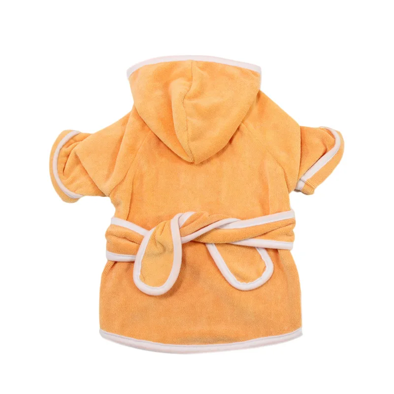 Pet Hotel SPA Leisure Soft Polyester Fiber Pet Pajamas White With Belt Dog Bathrobe Towel Dog Bathrobe
Pet Hotel SPA Leisure Soft Polyester Fiber Pet Pajamas White With Belt Dog Bathrobe Towel Dog Bathrobe