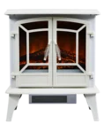 charm glow cheap price small size 220v steel stove with simulation flame electric fireplace