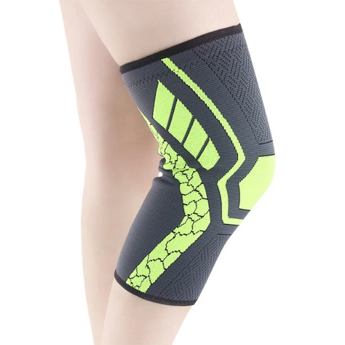 Neoprene compression basketball support knee pad/knee brace/knee sleeve, Green
Neoprene compression basketball support knee pad/knee brace/knee sleeve, Green