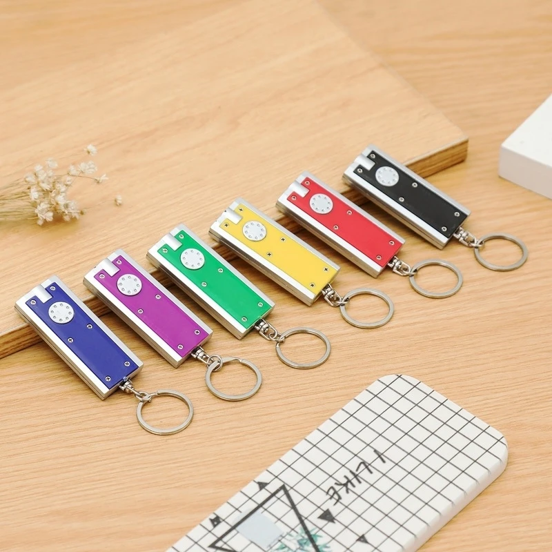 LED Party Toy Keychain Light Box-type Key Chain Ring Advertising Promotional Creative Gifts Small Flashlight Keychains 5.9*2.4cm
LED Party Toy Keychain Light Box-type Key Chain Ring Advertising Promotional Creative Gifts Small Flashlight Keychains 5.9*2.4cm