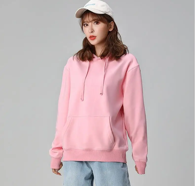 Women Cotton hoodie sweatshirt high quality solid hooded long sleeve pullover fashion females hoodies sweatshirts A681
Women Cotton hoodie sweatshirt high quality solid hooded long sleeve pullover fashion females hoodies sweatshirts A681