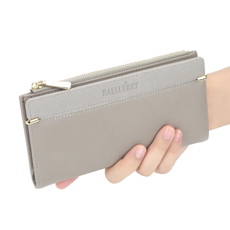 2020 New Style Baellerry Fashion Thin Long Zipper Wallet For Women With Hasp,Lady Mobile Cellular Phone Bag, 6 colors
2020 New Style Baellerry Fashion Thin Long Zipper Wallet For Women With Hasp,Lady Mobile Cellular Phone Bag, 6 colors