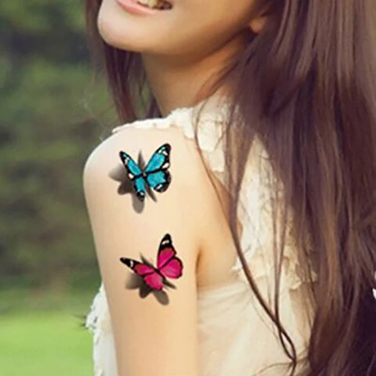 Spot Wholesale 3D Butterfly Flowers English Letters Small Tattoo Stickers Custom
Spot Wholesale 3D Butterfly Flowers English Letters Small Tattoo Stickers Custom