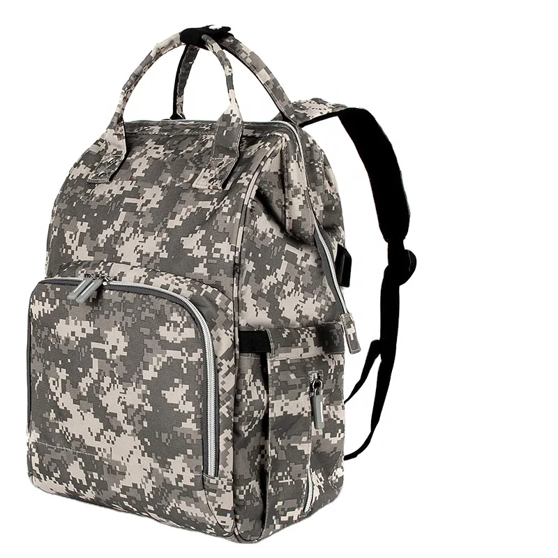 Tactical Camoflage Diaper Bag Backpack With USB Charging Port military tactical backpack
Tactical Camoflage Diaper Bag Backpack With USB Charging Port military tactical backpack