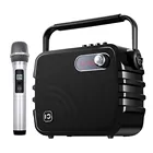 SHIDU 40W SD-K3 Bluetooth 4.0 UHF Karaoke Portable Speaker Professional voice amplifier support USB and TF card