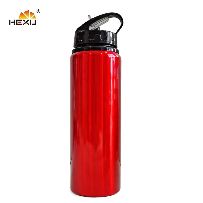 BPA Free Aluminum 750Ml Luxury Cycling Sample Water Bottle With Straw Lid, Customized color
BPA Free Aluminum 750Ml Luxury Cycling Sample Water Bottle With Straw Lid, Customized color