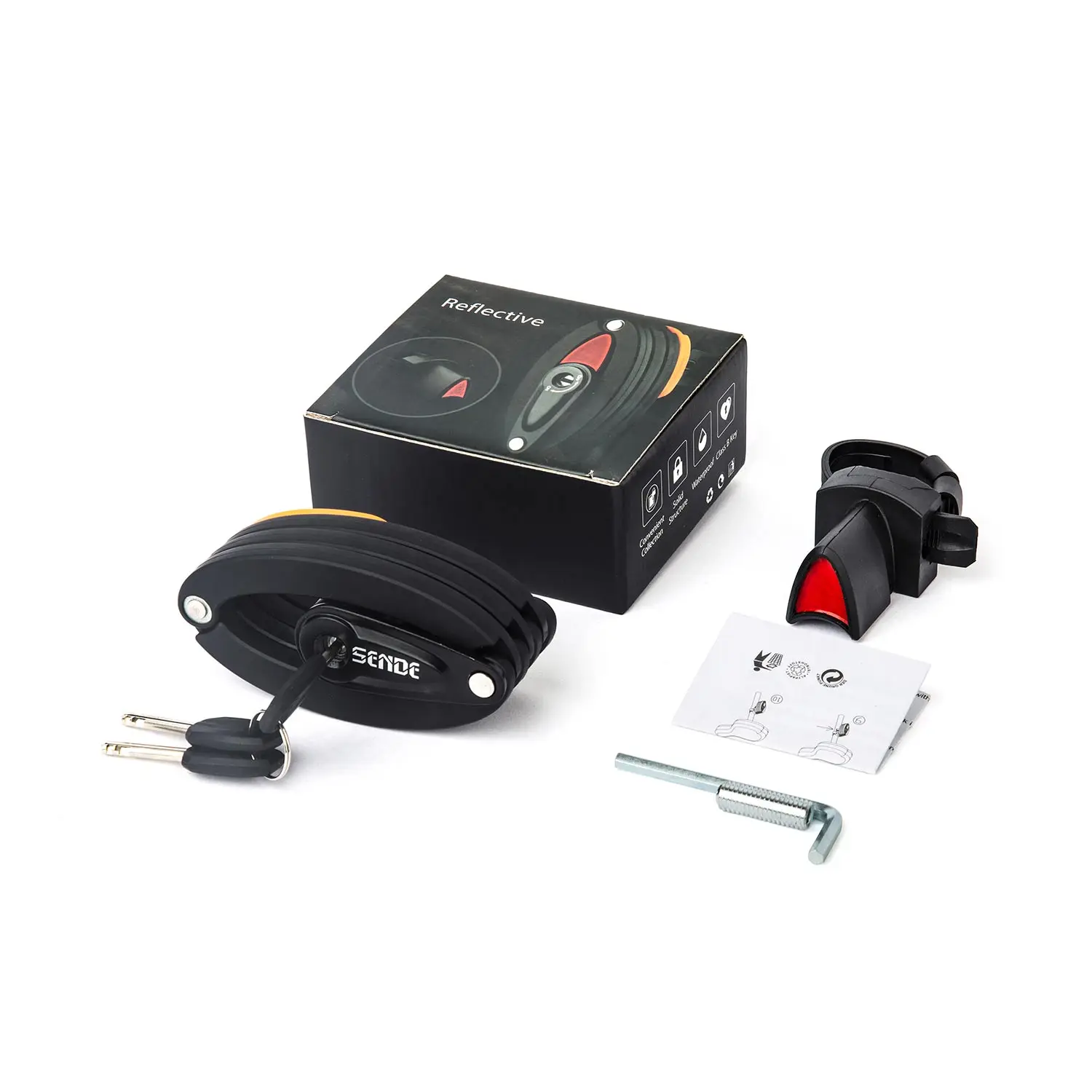 SENDE UFO escooter lock cycling bicycle fold lock bicycle accessories cycle accessories scooter chain lock bike fahrradschloss
SENDE UFO escooter lock cycling bicycle fold lock bicycle accessories cycle accessories scooter chain lock bike fahrradschloss
