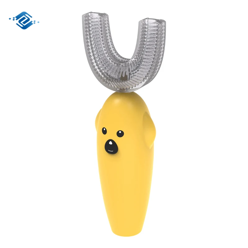 Children's Electric Vibration U-shape Sonic Silicone Rechargeable Power Children Toothbrush
Children's Electric Vibration U-shape Sonic Silicone Rechargeable Power Children Toothbrush
